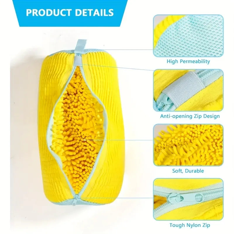 Shoe Washing Bag & Brush Set