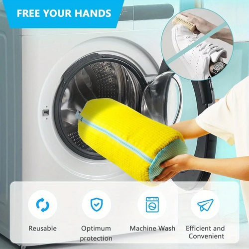 Shoe Washing Bag & Brush Set
