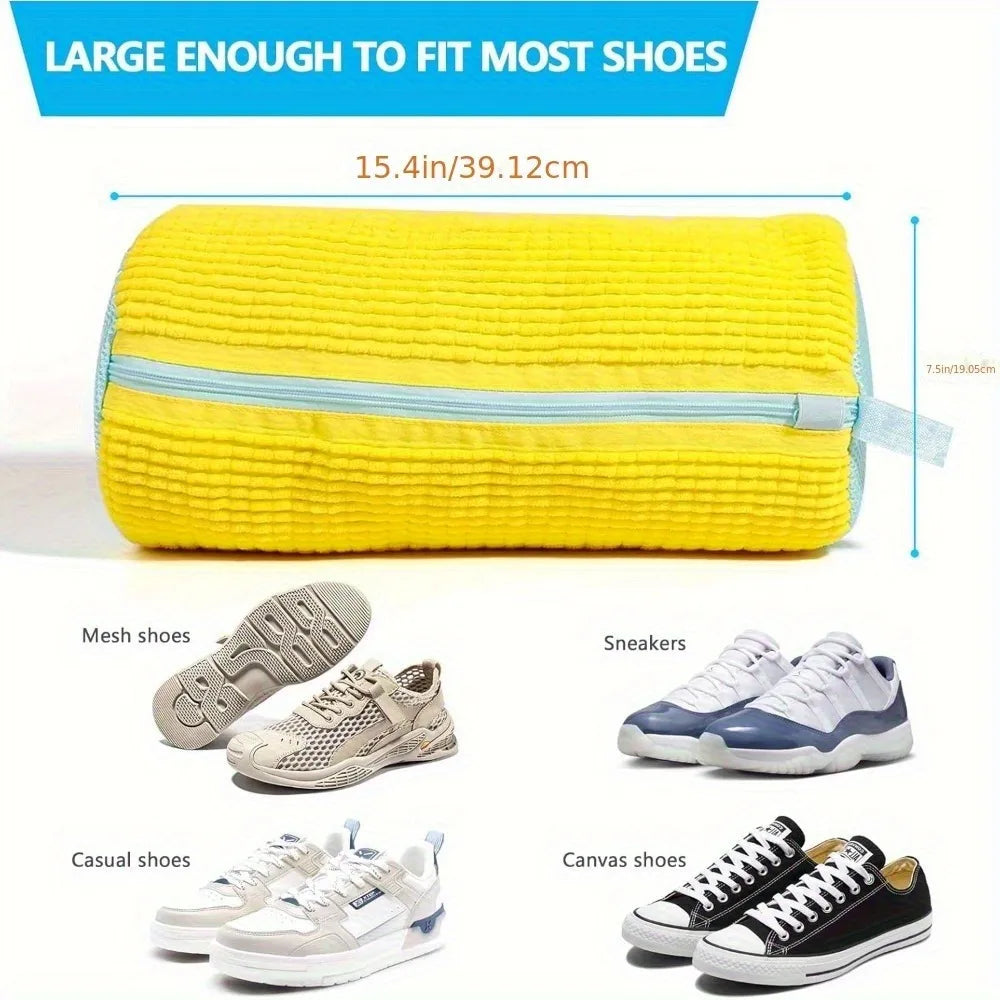 Shoe Washing Bag & Brush Set