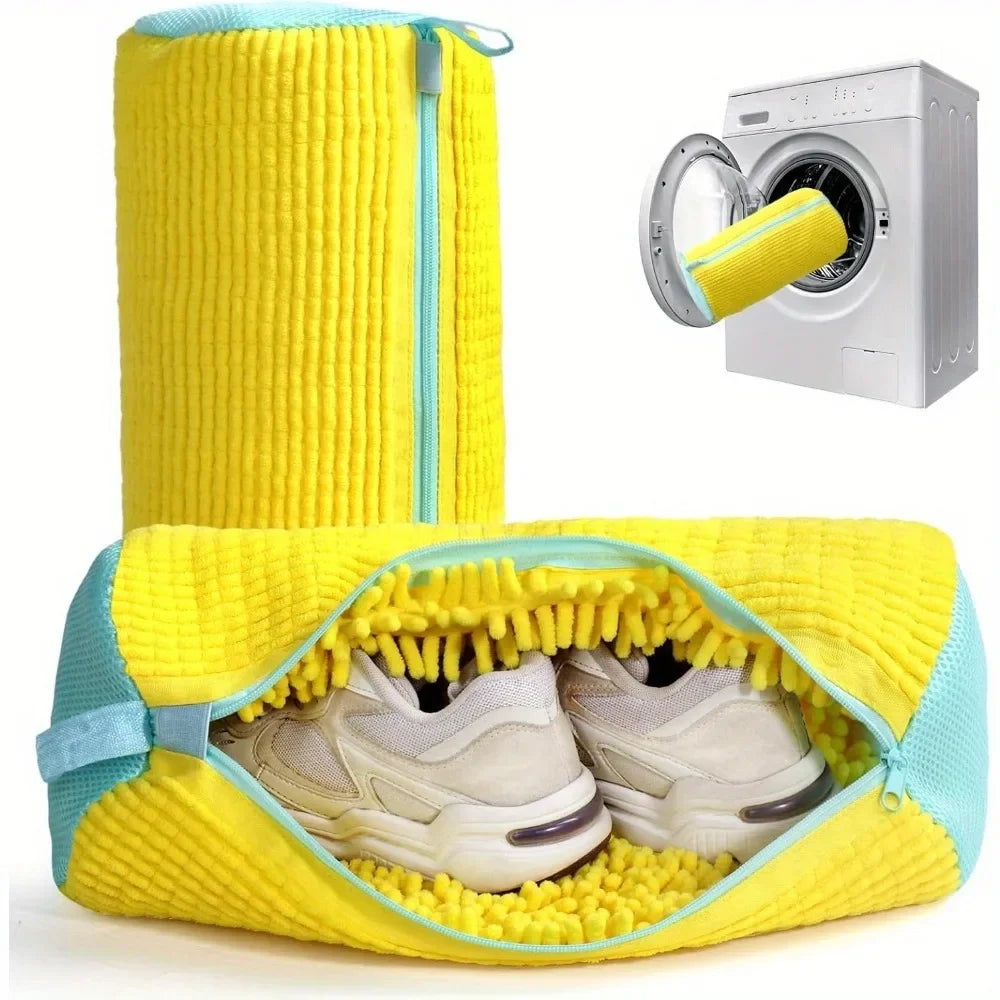Shoe Washing Bag & Brush Set